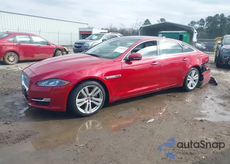 2018 Jaguar Xj Xjl Portfolio from USA, damaged, VIN SAJWJ2GD5J8W13814